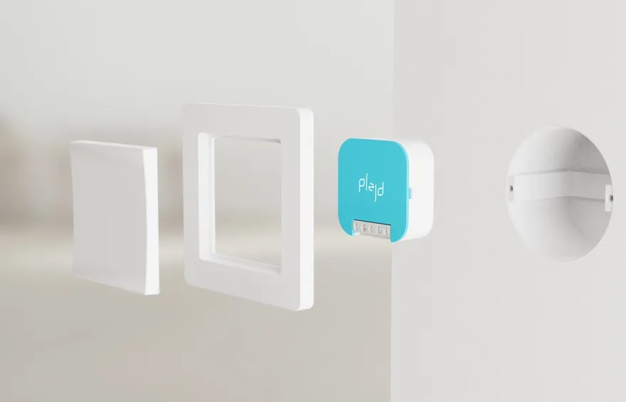 Plejd dimmer 1-2pol 300VA Bluetooth - DIM-01-2P