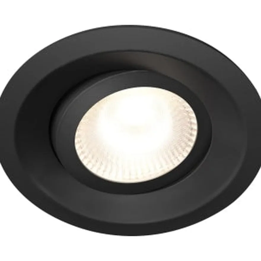 Plejd smart tilt lavtbyggende spot / downlight 2200-4000K IP44 8W RA90 - 6 pakning