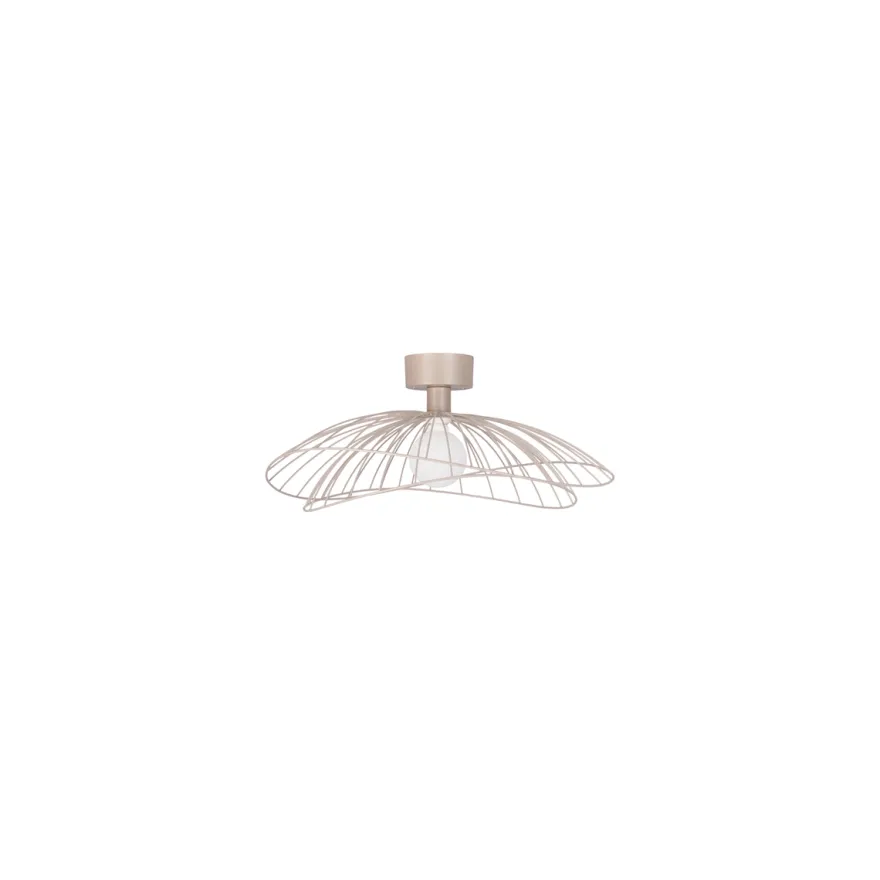 Ray tak/vegglampe - Beige