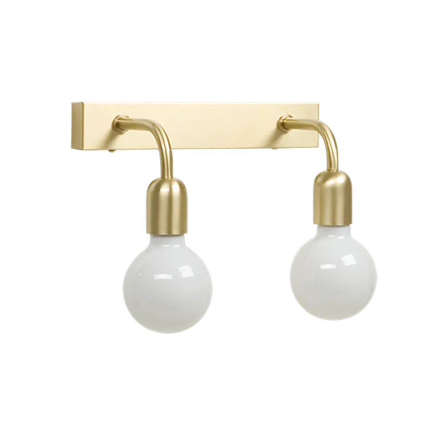 Regal dobbel vegglampe IP44 E27