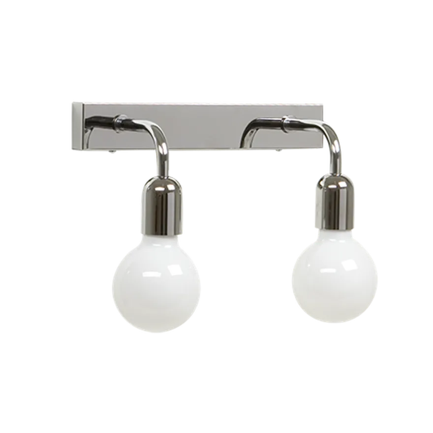 Regal dobbel vegglampe IP44 E27