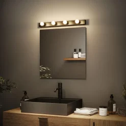 Regula vegglampe for baderom IP44 4-lys