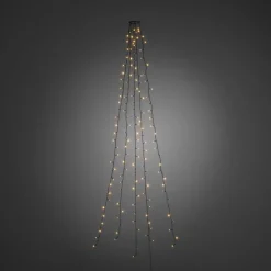 Ring slynge for juletre 5x40 LED 240 cm - Amber
