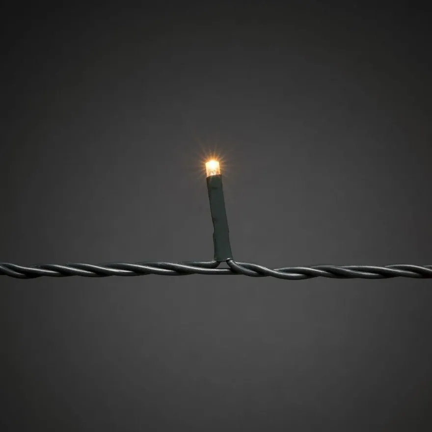 Ring slynge for juletre 5x50 LED 300 cm - Amber