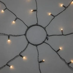 Ringslynge 2,4 meter Firefly 8 x 30 amber LED - Frostet