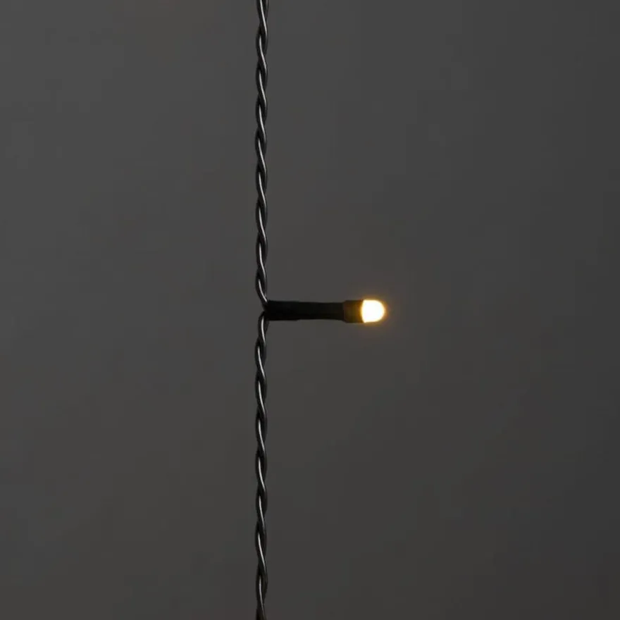 Ringslynge 2,4 meter Firefly 8 x 30 amber LED - Frostet