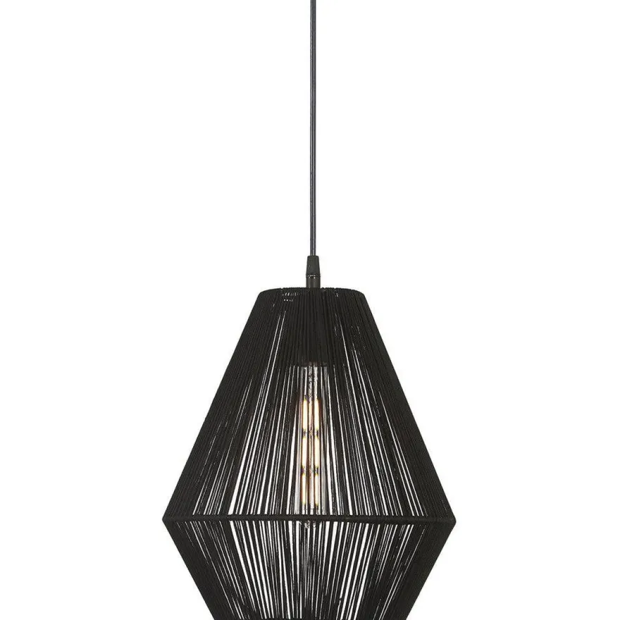 Rio takpendel 28 cm - Svart
