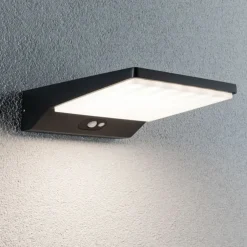 Ronas vegglampe utendørs 5W 3000 Kelvin m/bevegelses sensor - Solcelle