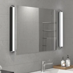 Royale vegglampe for baderom 80 cm 10W 3000 Kelvin - Dimbar
