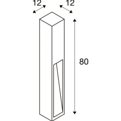 Rusty pullert 80 cm IP44