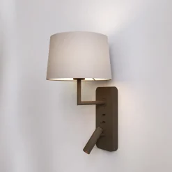 Side by Side Grande vegglampe m/USB