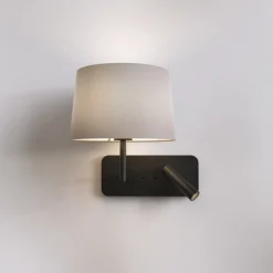Side by Side Grande vegglampe m/USB
