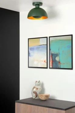 Siemon taklampe 25 cm - Grønn