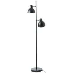 Skagen dobbel gulvlampe - Svart
