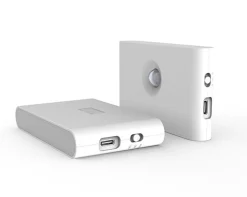 Smart Linkage nattlys m/sensor oppladbar - Hvit