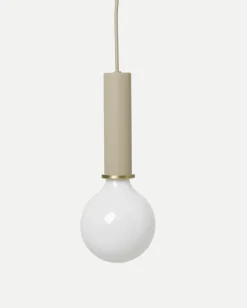 Socket takpendel høy - cashmere