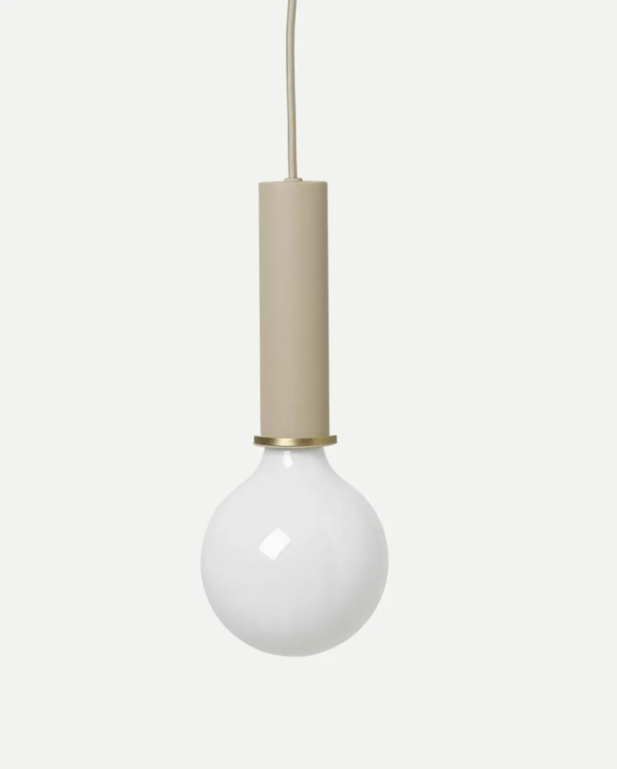 Socket takpendel høy - cashmere