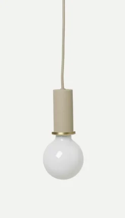 Socket takpendel lav - cashmere