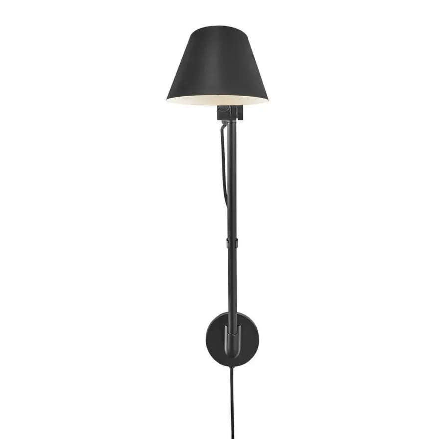 Stay Long vegglampe - Svart