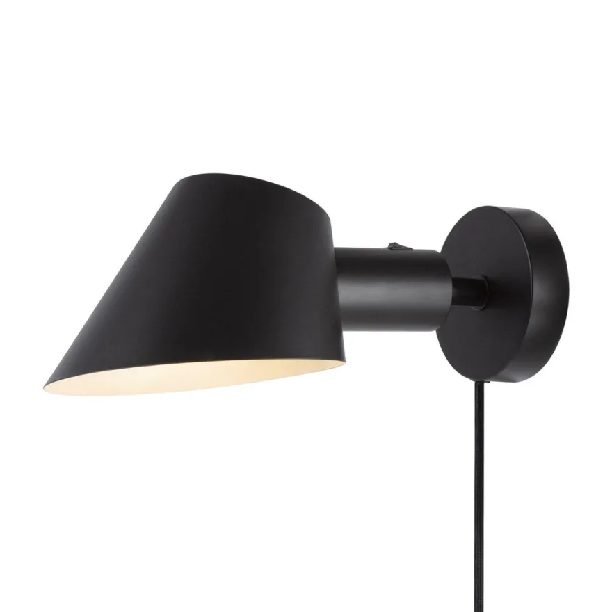 Stay vegglampe - Svart