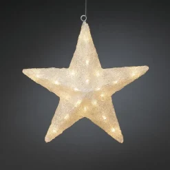 Stjerne, akryl 40 cm