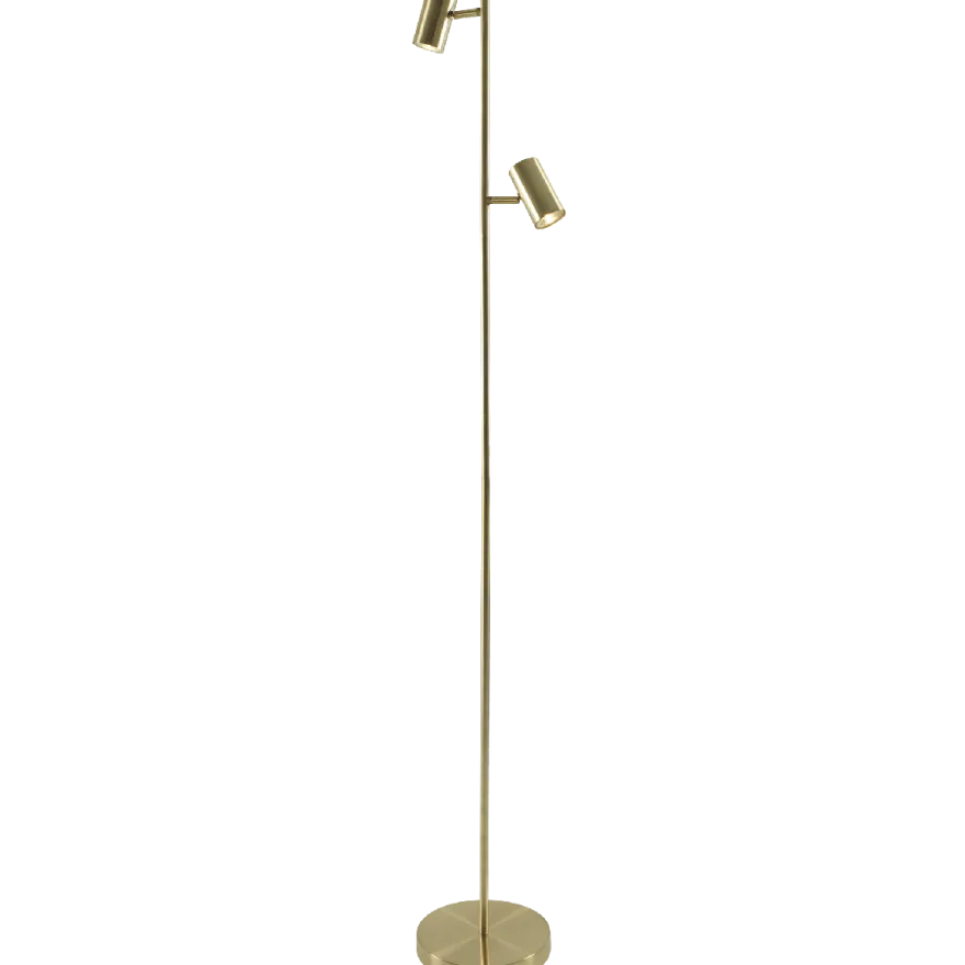 Stockholm dobbel gulvlampe 2x5W 3000 Kelvin 160 cm