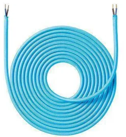 Stoffledning 4 meter uten jord - Turkis