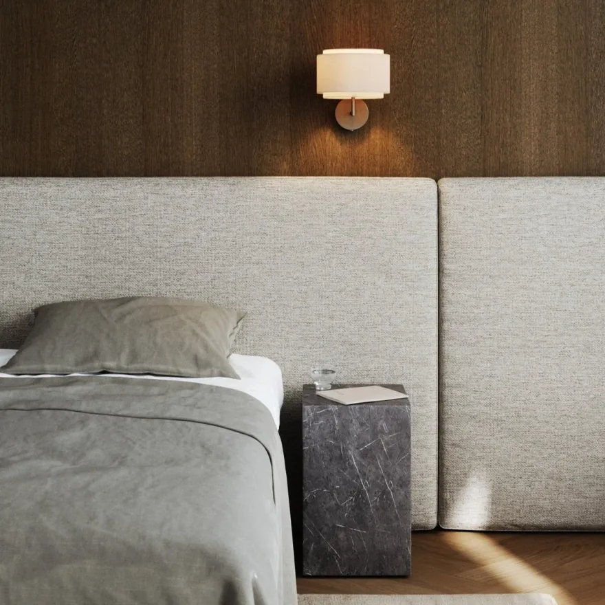 Takai vegglampe - Beige