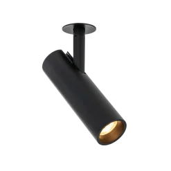 Tania Mini Slim Basic takspot for innfelling 9W 2700K RA90 Dimbar - Svart