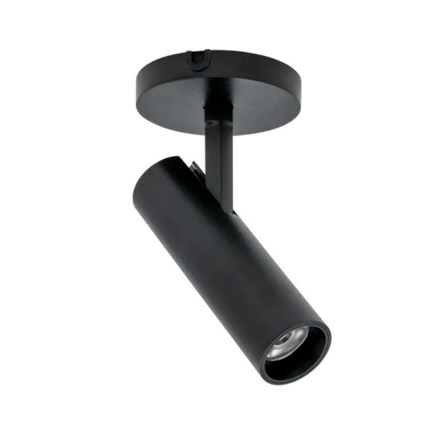 Tania Mini Slim Surface takspot 9W 2700K RA90 Dimbar - Svart