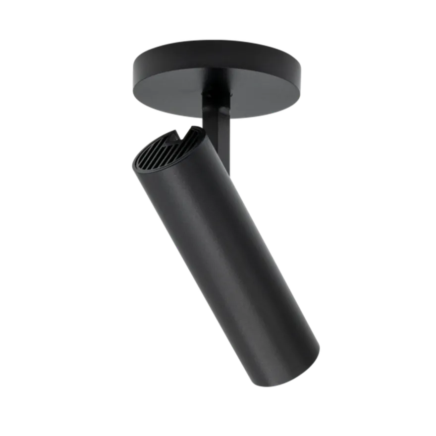 Tania Mini Slim Surface takspot 9W 2700K RA90 Dimbar - Svart