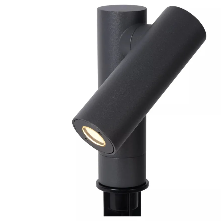 Tatum hagebelysning på spyd 13 cm 4,5W IP65 3000K - Antrasitt
