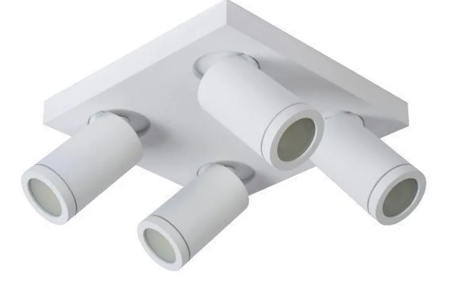 Taylor spot 4 lys IP44 baderom warm to dim 4x5W 2200-3000K