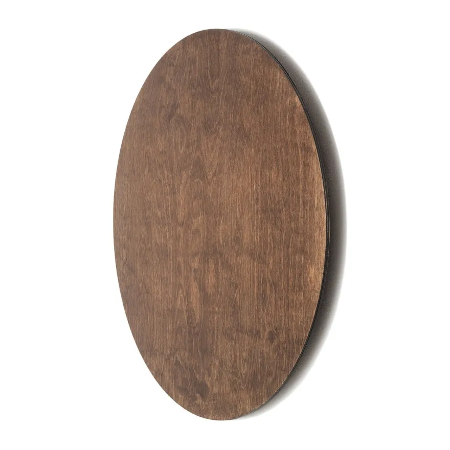 Timber rund vegglampe 75 cm 22W 3000 Kelvin