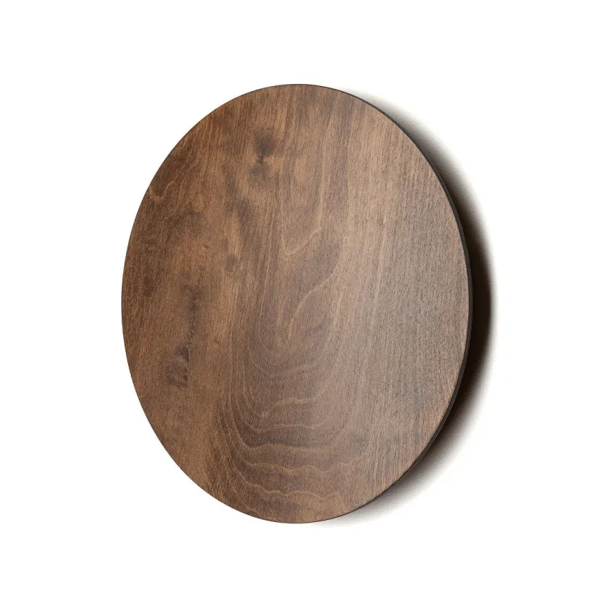 Timber rund vegglampe 35 cm 13W 3000 Kelvin