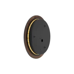 Timber rund vegglampe 25 cm 10W 3000 Kelvin