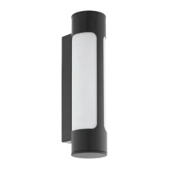 Tonego vegglampe 2x6W IP44 utendørs - Antrasitt