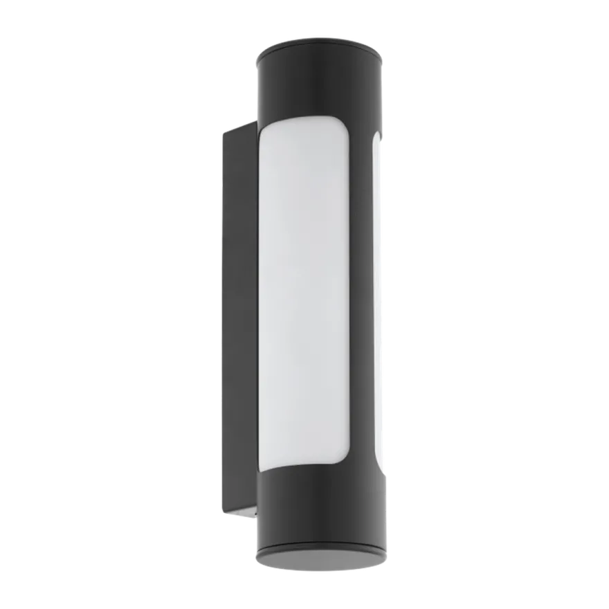 Tonego vegglampe 2x6W IP44 utendørs - Antrasitt