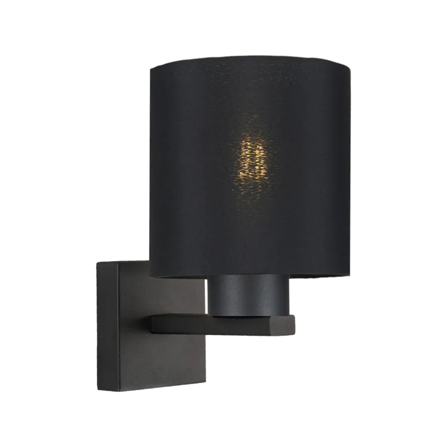 Torino vegglampe - Svart