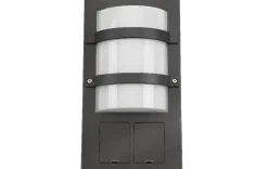 Trio Socket Grafitt 11W LED 3000K Ra>80 m/stikkontakt