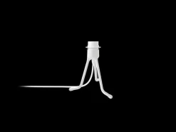 Tripod fot mini til bordlamper hvit