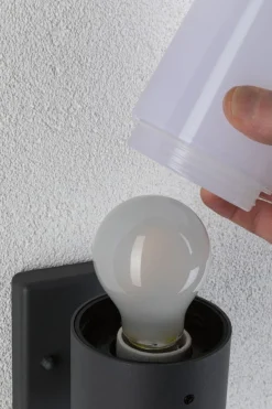 Tube vegglampe utendørs IP44