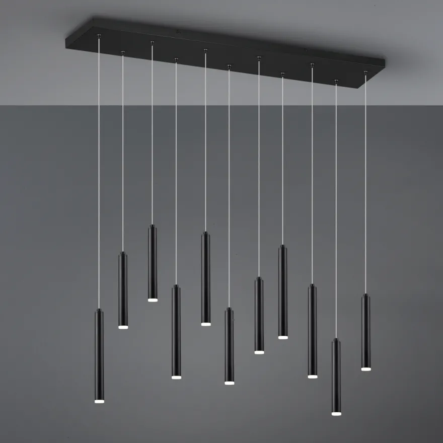 Tubular takpendel - Svart