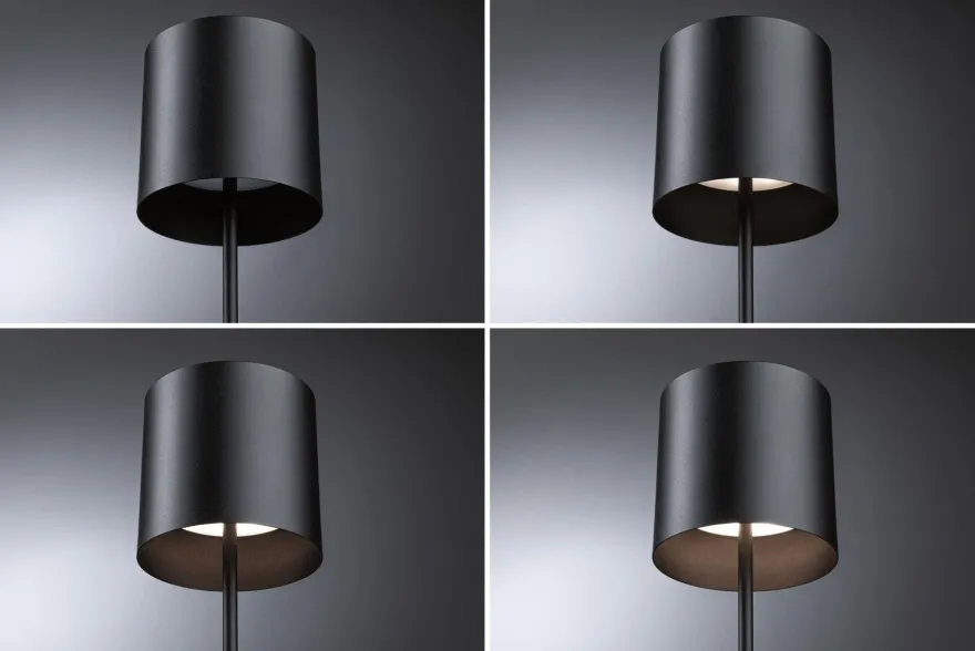Tuni portabel bordlampe oppladbar 2,8W 2700 Kelvin IP44