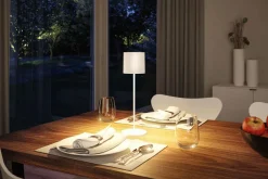Tuni portabel bordlampe oppladbar 2,8W 2700 Kelvin IP44