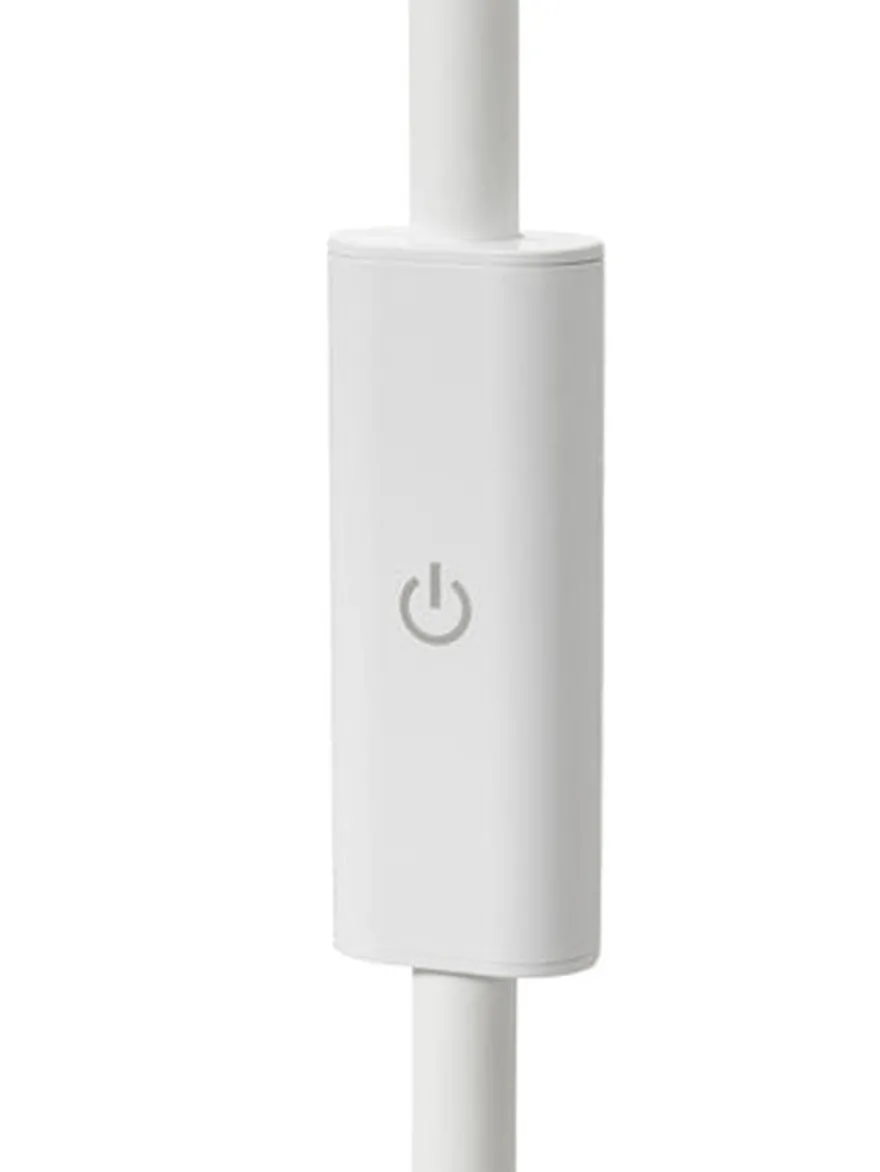 Twist gulvlampe 3W 3000K 3 step dim - Hvit