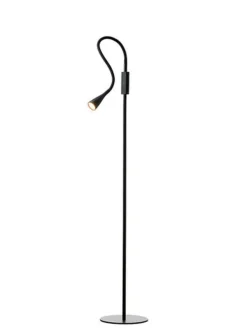 Twist gulvlampe 3W 3000K 3 step dim - Svart