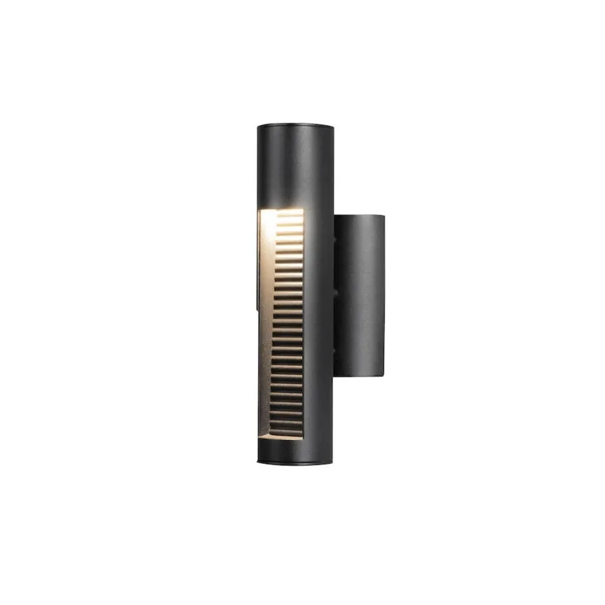 Udine vegglampe utendørs 12W 3000K IP44 - Svart