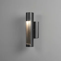 Udine vegglampe utendørs 12W 3000K IP44 - Svart