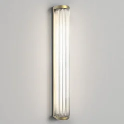Versailles 600 vegglampe 25W IP44 3000 kelvin - Matt Gullfarget